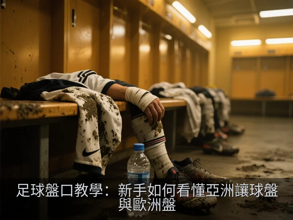 足球盤口教學：新手如何看懂亞洲讓球盤與歐洲盤